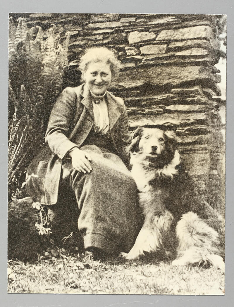 Beatrix Potter with Kep, Near Sawrey